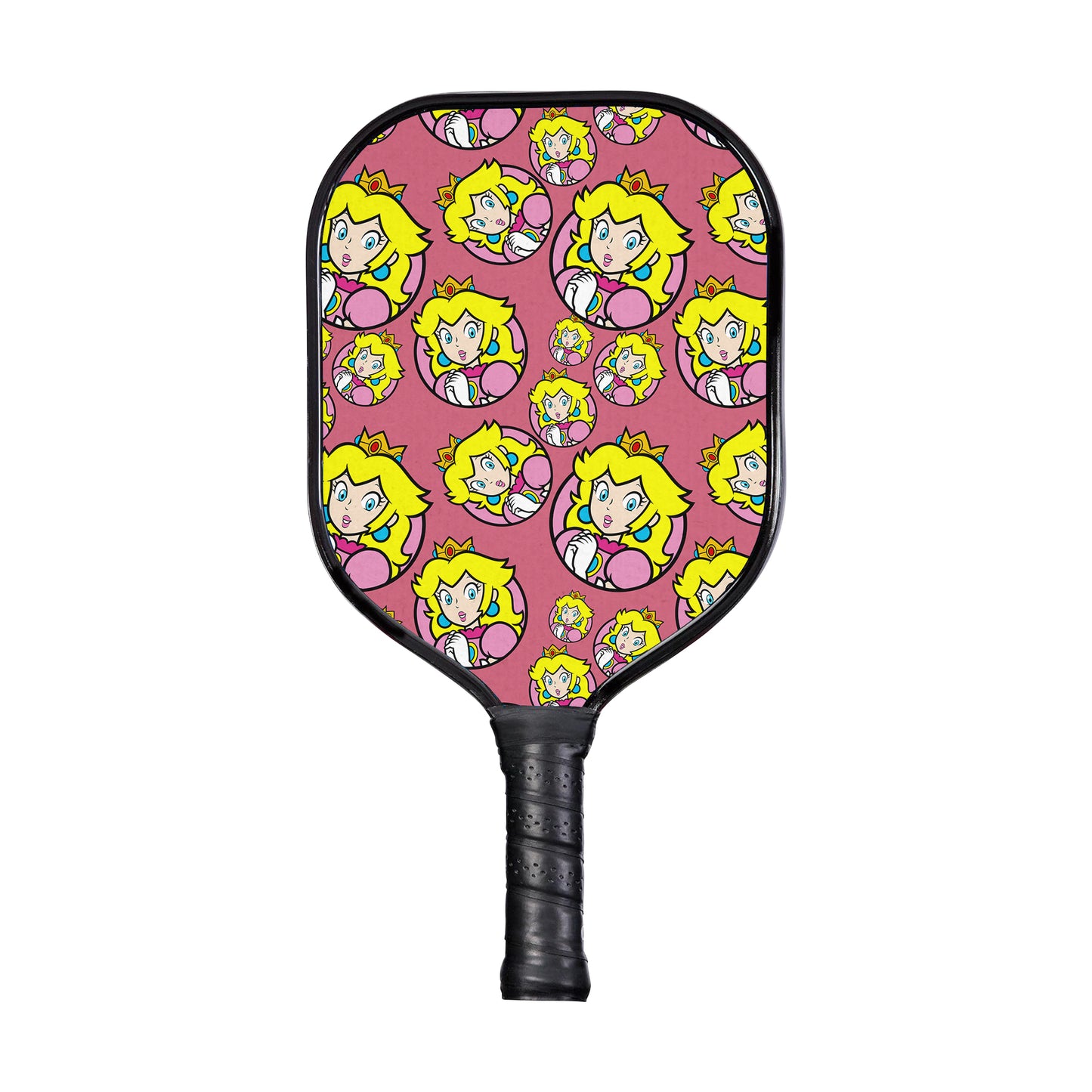 Custom Princess Peach Super Mario Pickleball Paddle