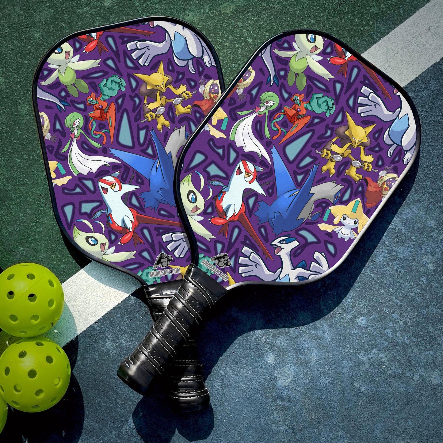 Custom Psychic Type Pokemon Pokemon(1) Pickleball Paddle