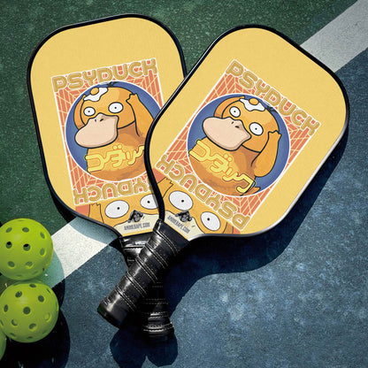 Custom Psyduck Pokemon Pickleball Paddle