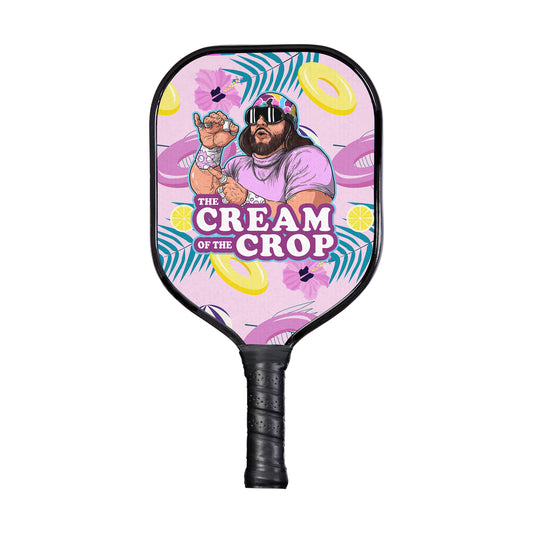 Custom Randy Savage – Macho Man The Cream of the Crop Pro Wrestling version 5(1) Pickleball Paddle