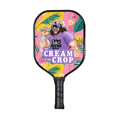 Custom Randy Savage – Macho Man The Cream of the Crop Pro Wrestling version 8 Pickleball Paddle