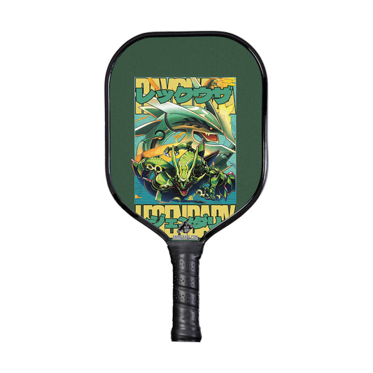 Custom Rayquaza Pokemon Pickleball Paddle