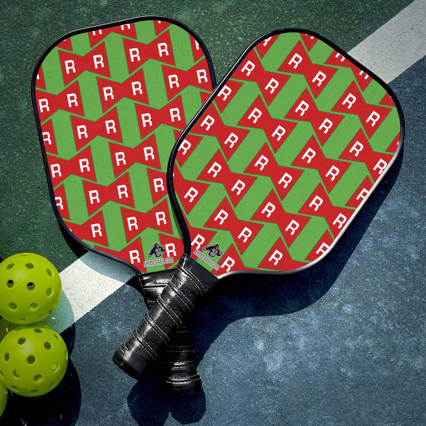 Custom Red Ribbon Army Dragon Ball Pickleball Paddle