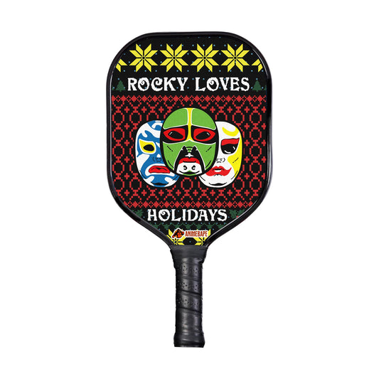 Custom Rocky Loves Holidays 3 Ninjas Pickleball Paddle