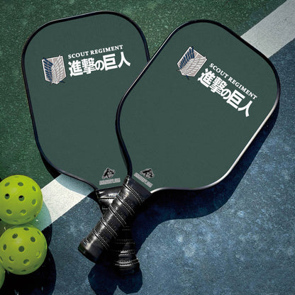 Custom Scouting Regiment Attack on Titan(1) Pickleball Paddle