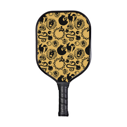 Custom Seven Deadly Sins Tattoos Seven Deadly Sins Pickleball Paddle