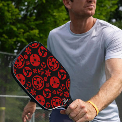 Custom Sharingan Naruto Shippuden Pickleball Paddle