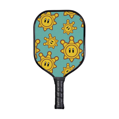 Custom Shine Sprite Super Mario Sunshine Pickleball Paddle