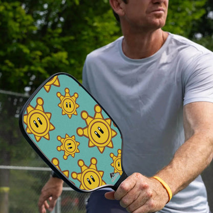 Custom Shine Sprite Super Mario Sunshine Pickleball Paddle