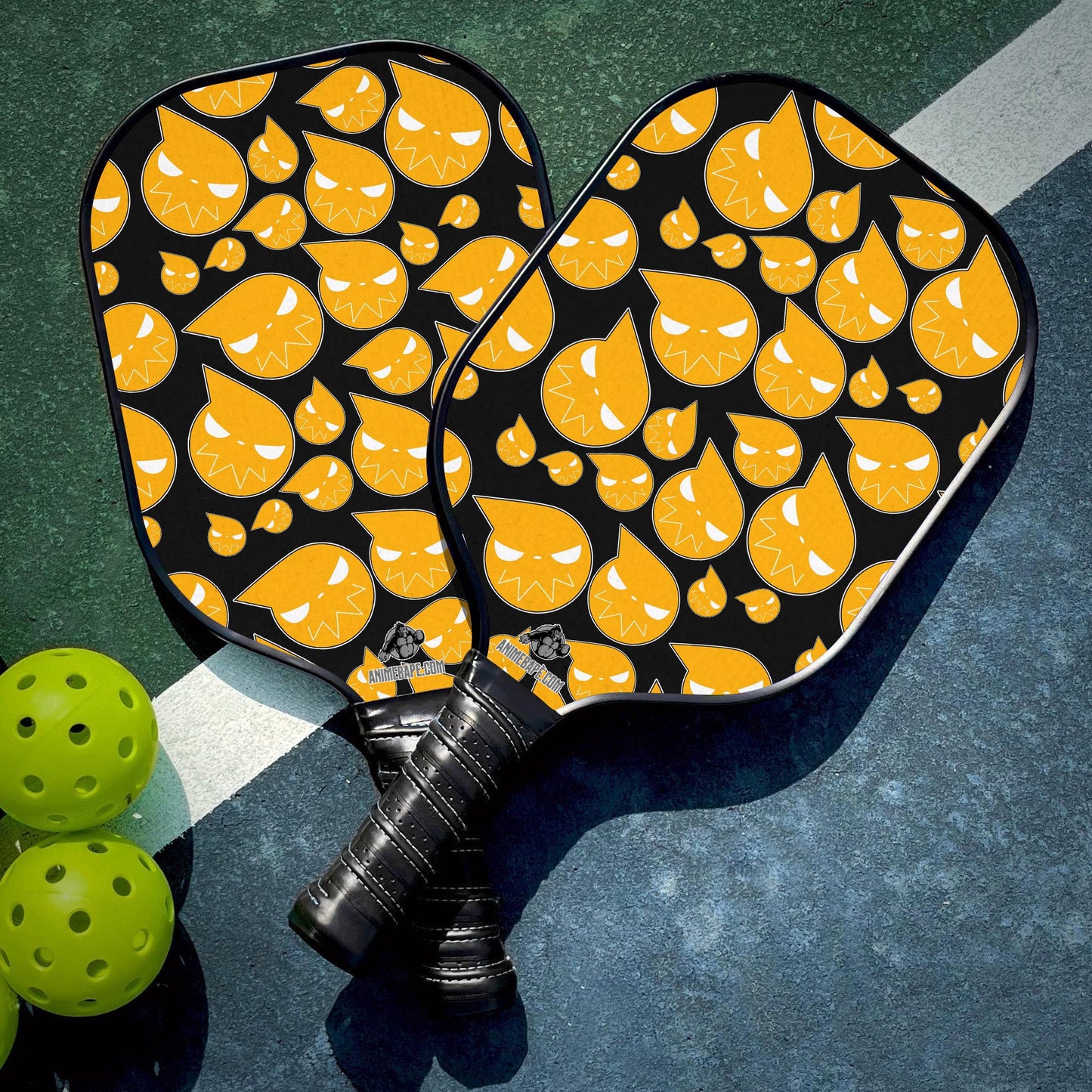 Custom Soul Symbol Soul Eater Pickleball Paddle