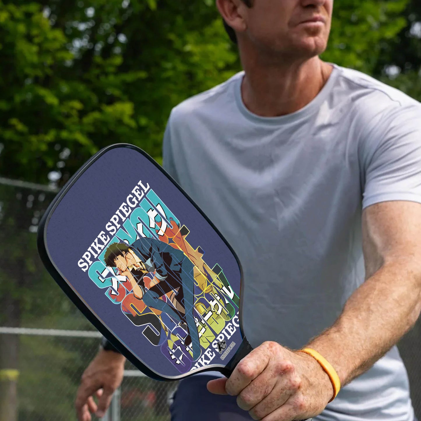 Custom Spike Spiegel Cowboy Bebop Pickleball Paddle