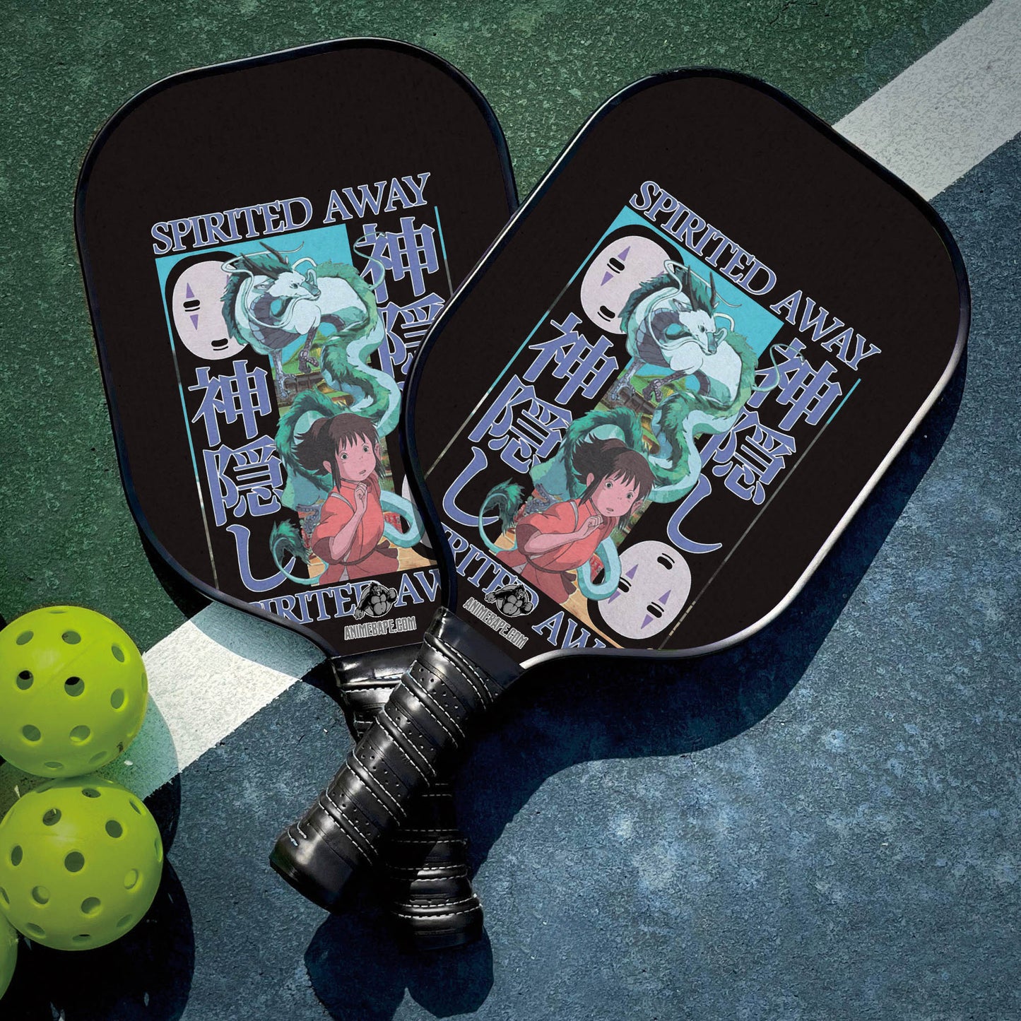 Custom Spirited Away Studio Ghibli Pickleball Paddle