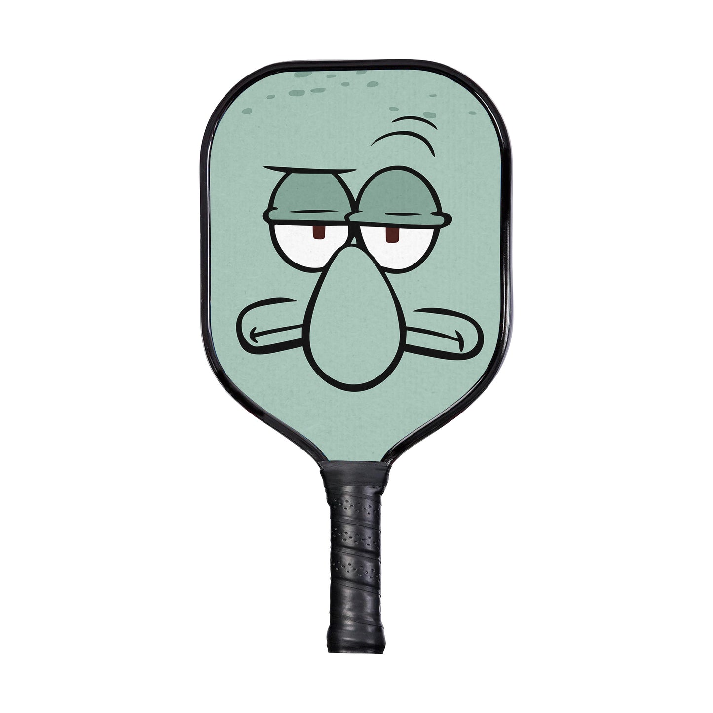 Custom Squidward Face Spongebob Squarepants Pickleball Paddle