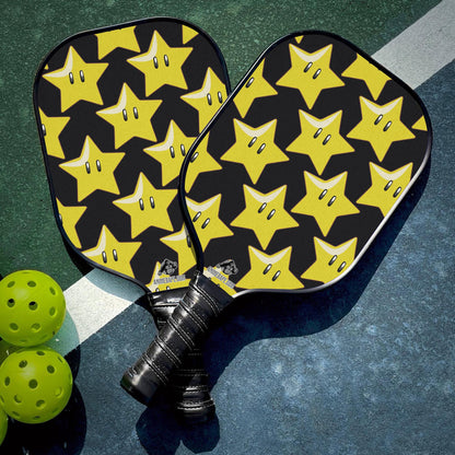 Custom Super Star Super Mario Pickleball Paddle