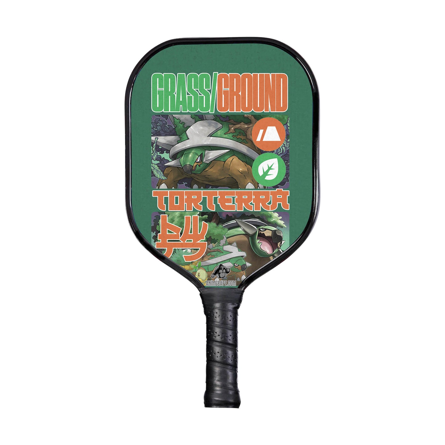 Custom Torterra Pokemon Pickleball Paddle