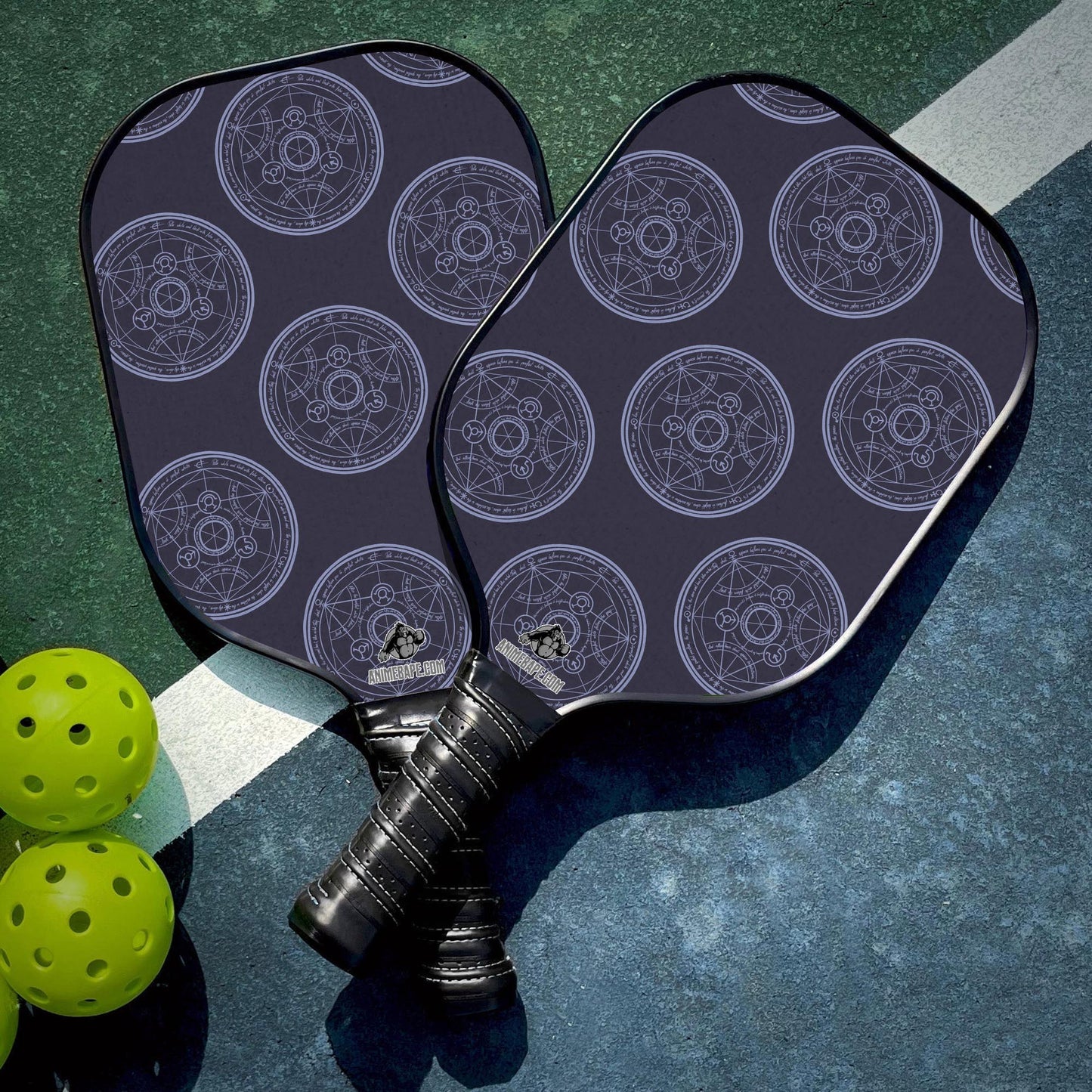 Custom Transmutation Circle Full Metal Alchemist Pickleball Paddle