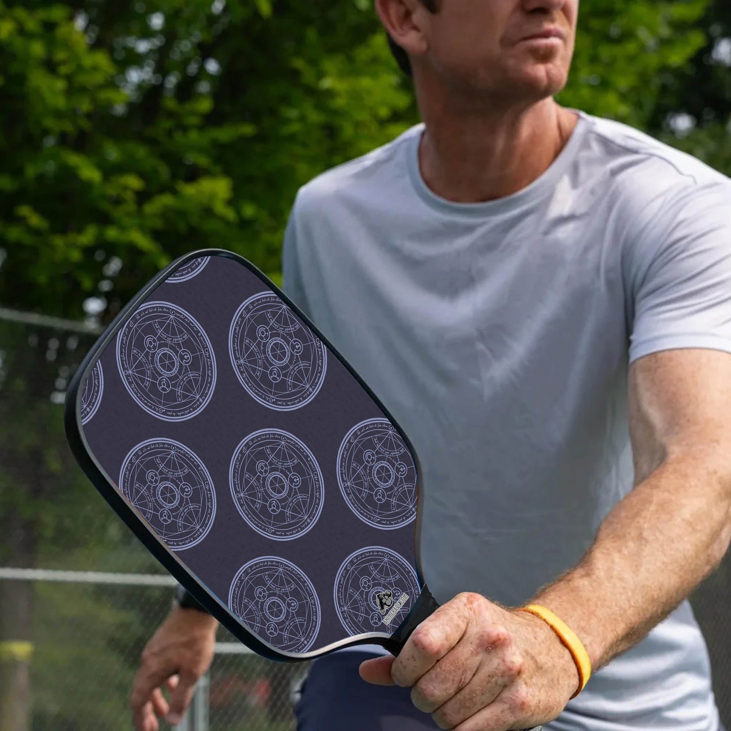 Custom Transmutation Circle Full Metal Alchemist Pickleball Paddle