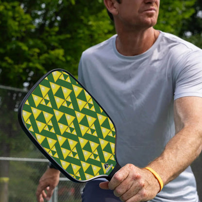 Custom Tri Force The Legend of Zelda Pickleball Paddle