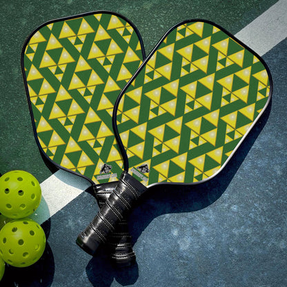 Custom Tri Force The Legend of Zelda Pickleball Paddle