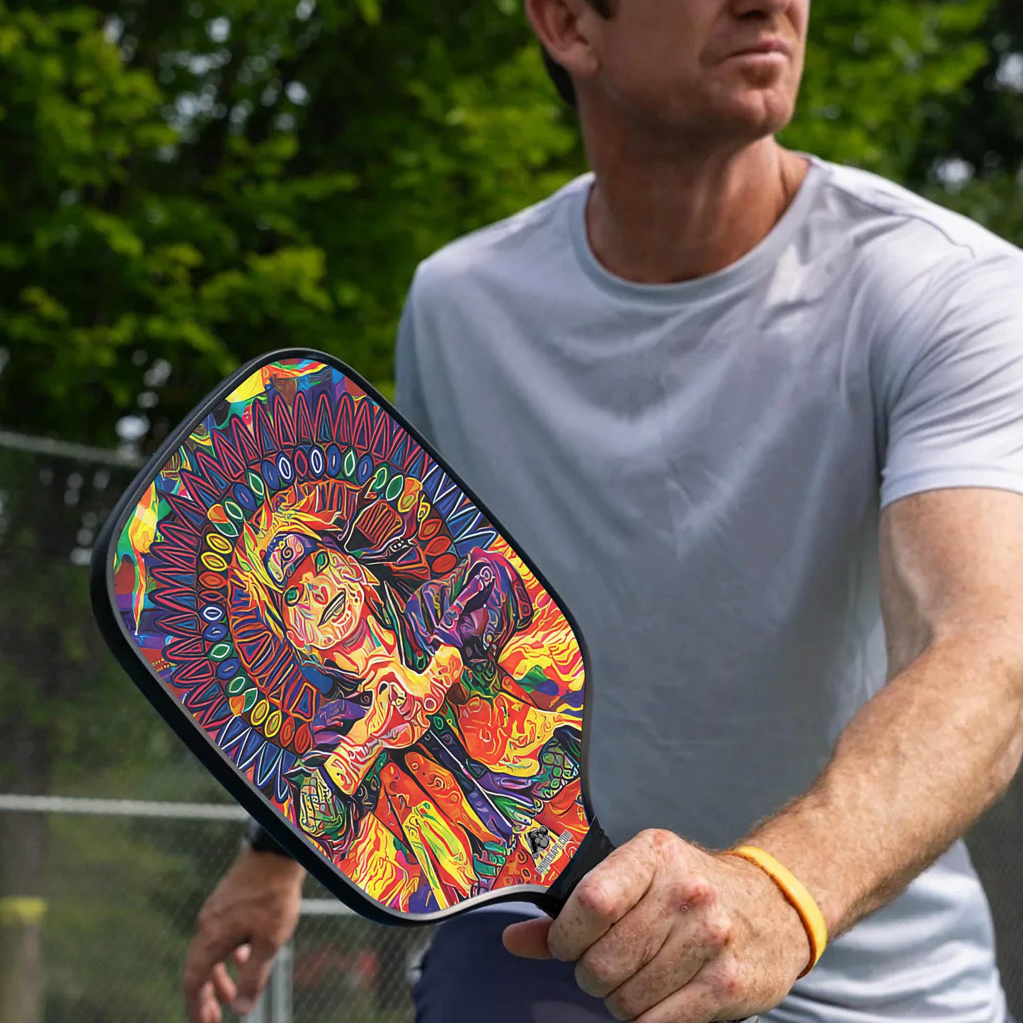 Custom Trippy Naruto Pickleball Paddle