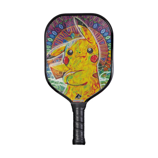 Custom Trippy Pikachu Pokemon Pickleball Paddle