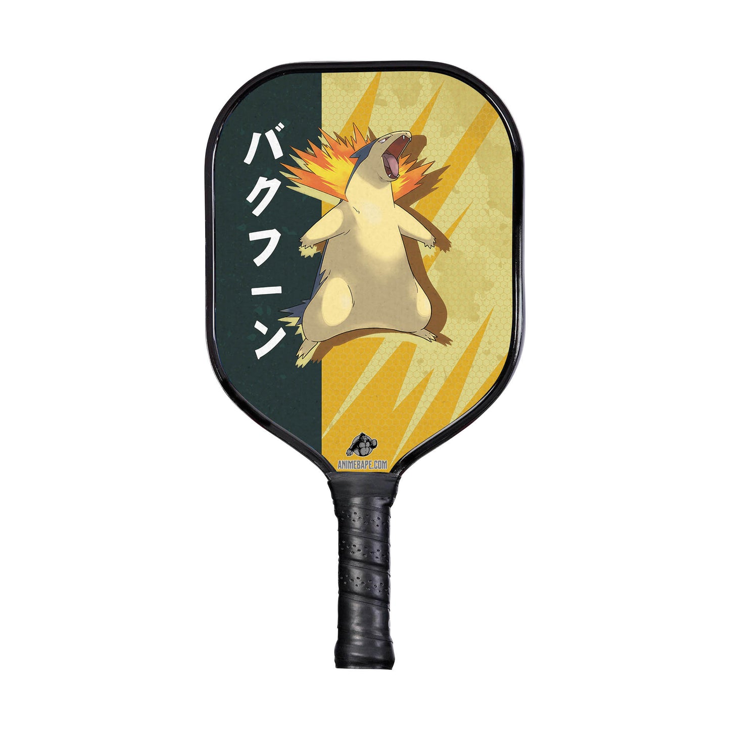 Custom Typhlosion Attack Pokemon Pickleball Paddle