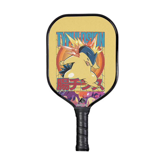 Custom Typhlosion Pokemon Pickleball Paddle