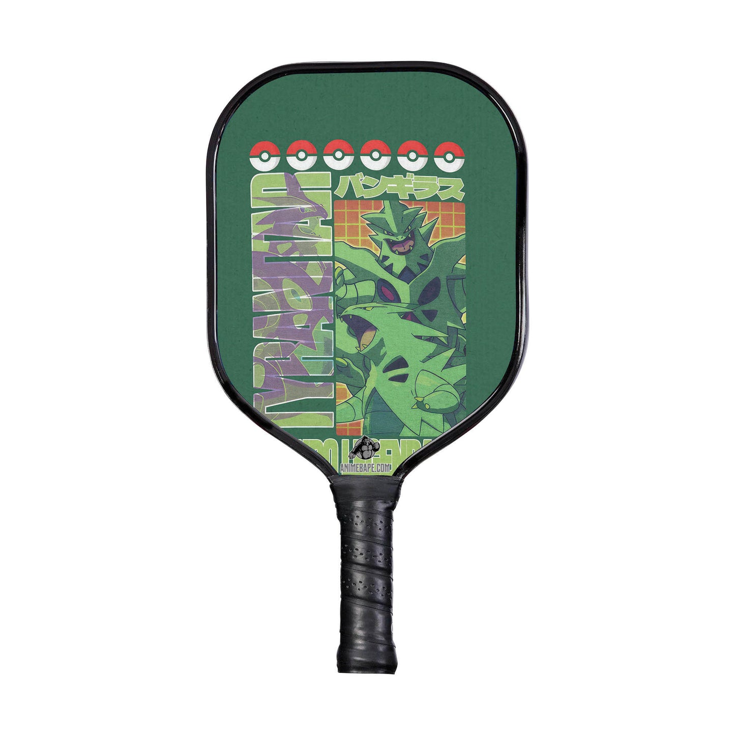 Custom Tyranitar Pokemon Pickleball Paddle