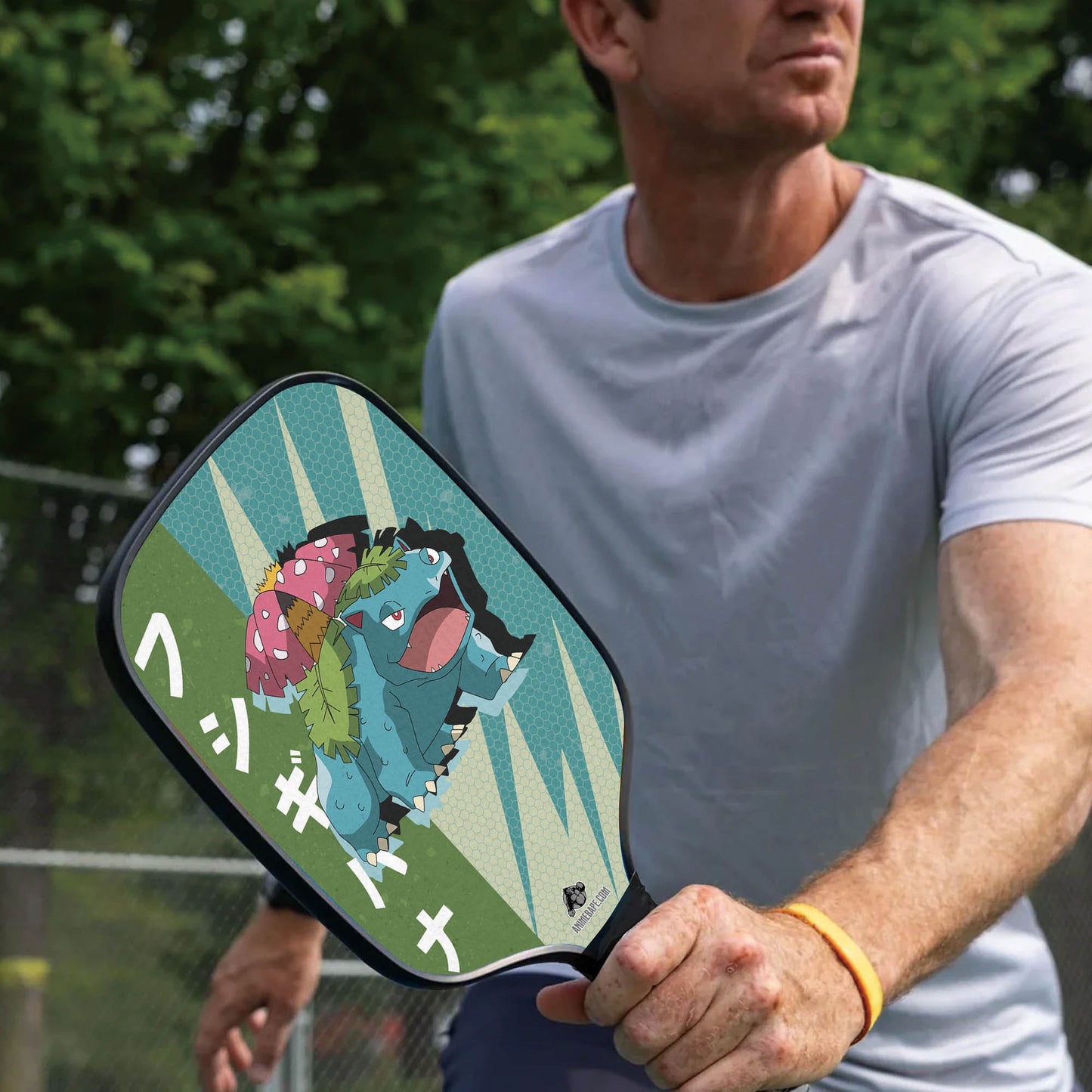 Custom Venusaur Attack Pokemon Pickleball Paddle