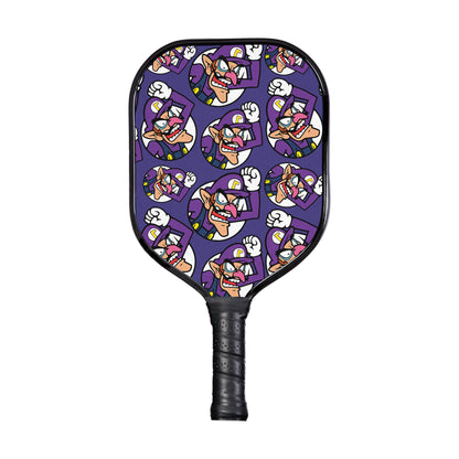 Custom Waluigi Super Mario Pickleball Paddle