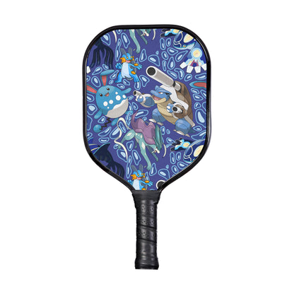 Custom Water Type Pokemon Pokemon Pickleball Paddle