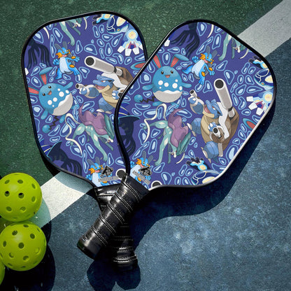 Custom Water Type Pokemon Pokemon Pickleball Paddle