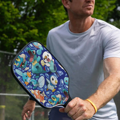 Custom Water Type Starters Pokemon Pickleball Paddle