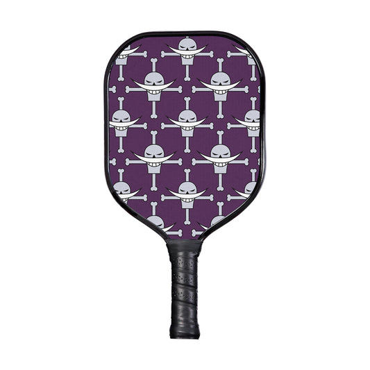 Custom Whitebeard Jolly Roger One Piece Pickleball Paddle