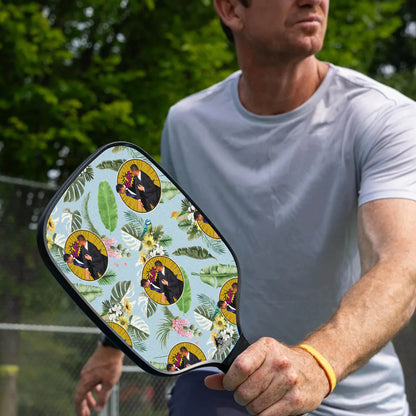 Custom Will Smith Slaps Chris Rock Meme Pickleball Paddle