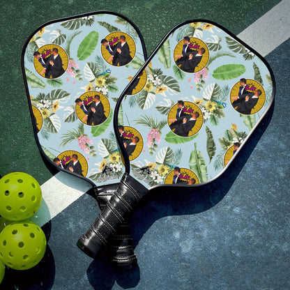 Custom Will Smith Slaps Chris Rock Meme Pickleball Paddle