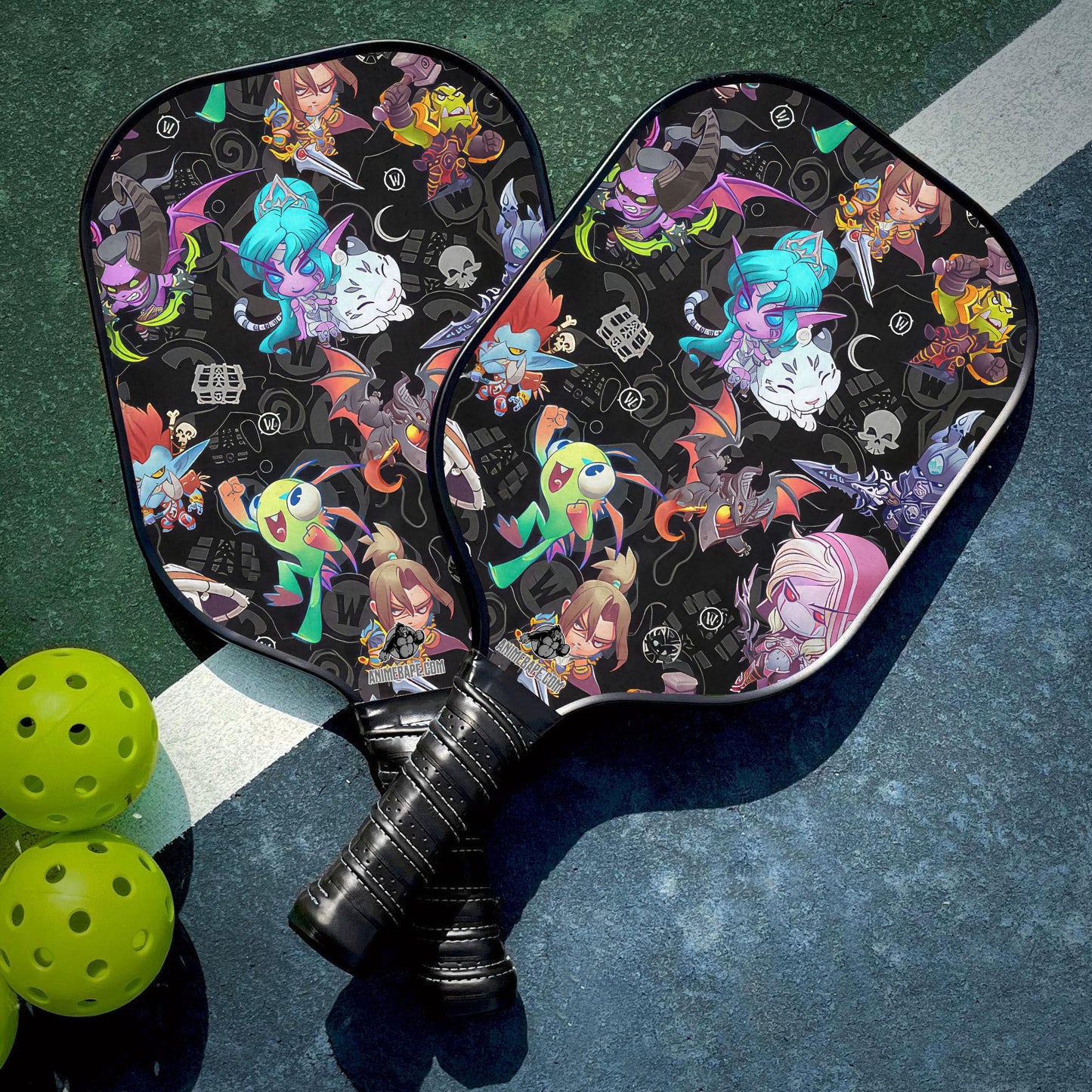 Custom World of Warcraft Pickleball Paddle