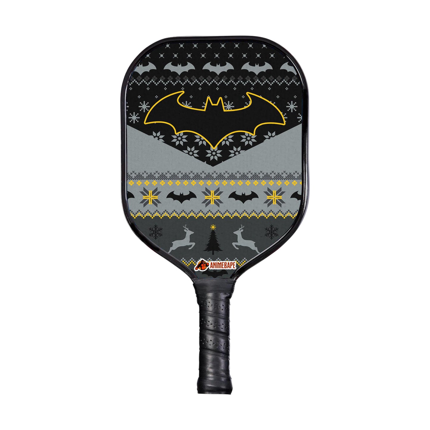 Custom Xmas Batman DC Comics Pickleball Paddle