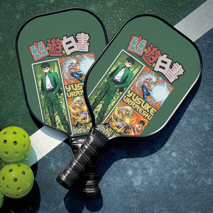 Custom Yusuke Urameshi Yuyu Hakusho Pickleball Paddle