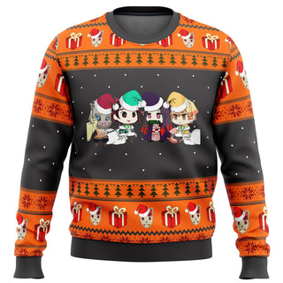 Demon Slayer Chibi Ugly Christmas Sweater