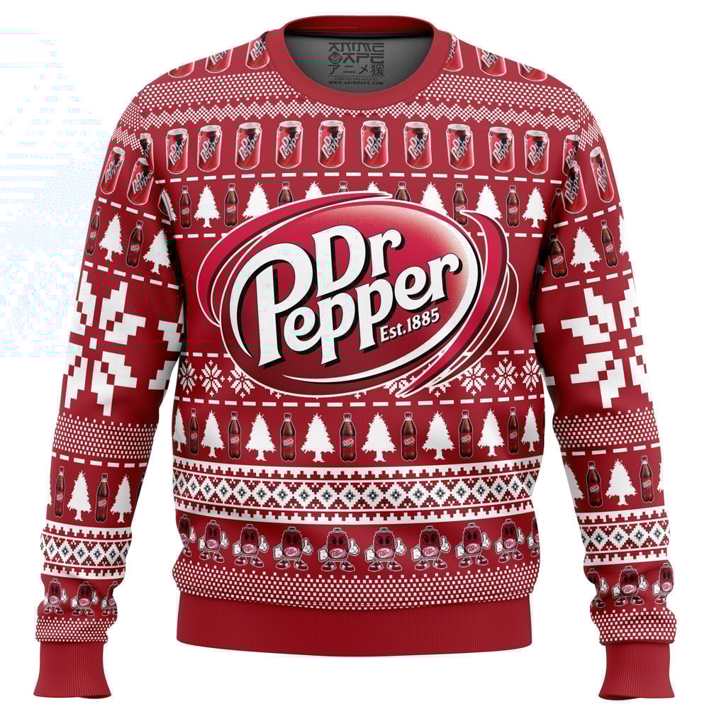 Dr. Pepper Ugly Christmas Sweater