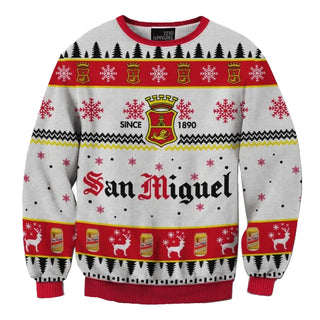 Unisex San Miguel 3D Ugly Christmas Sweater For Men & Women Christmas Gift Sweater BH1095