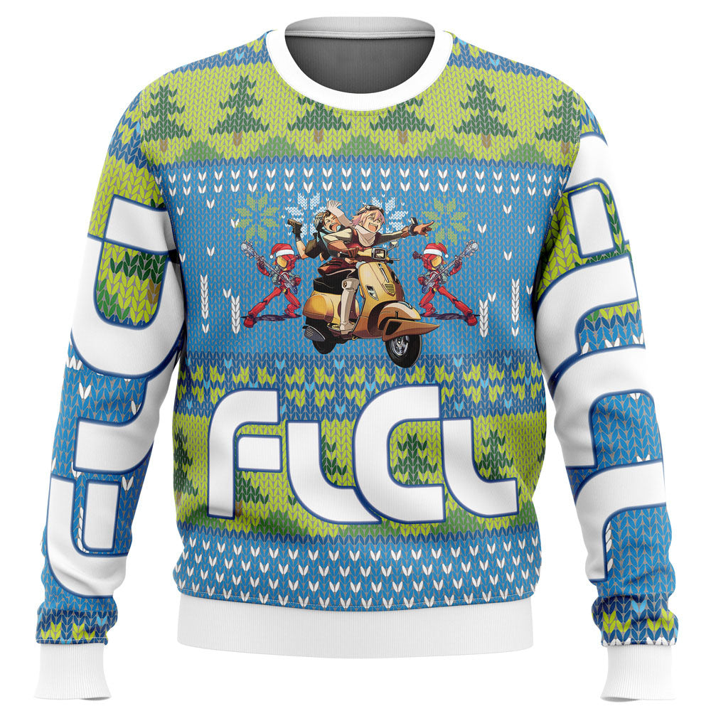 FLCL Fooly Cooly Alt Ugly Christmas Sweater