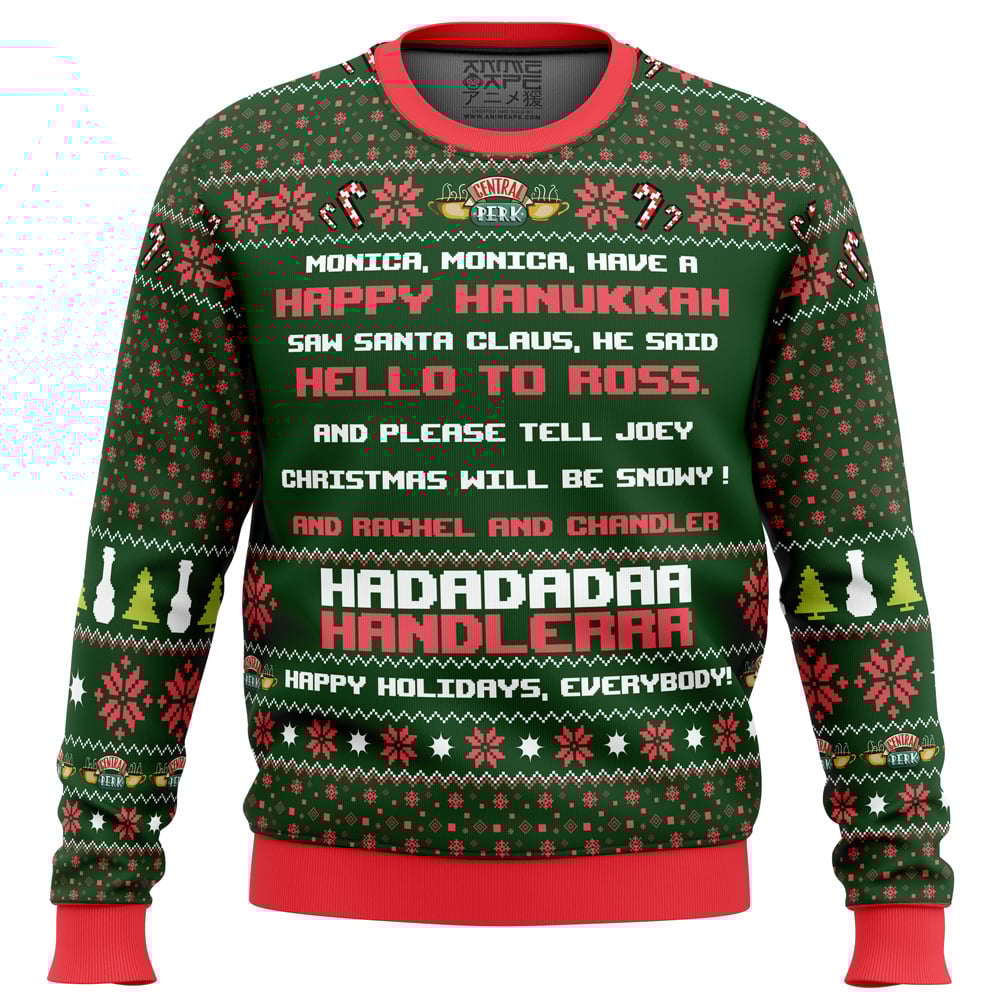 Phoebe's Christmas Song Friends Ugly Christmas Sweater