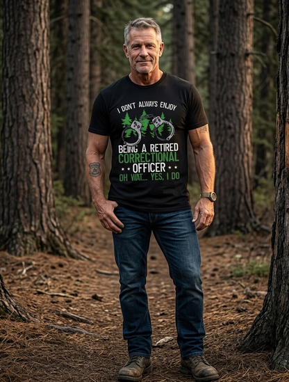 Funny Retired Correctional Officer Shirt - Prison Guard Warden Tee Gift