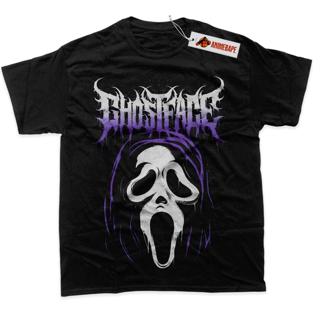 Ghostface Scream Halloween Horror Graphic T-Shirt for Fans