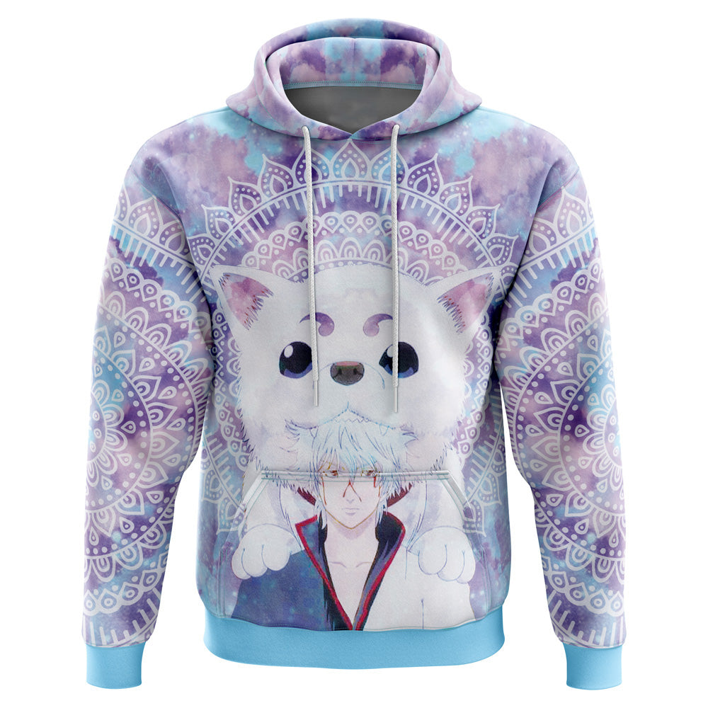 Gintoki and Sadaharu Gintama Hoodie