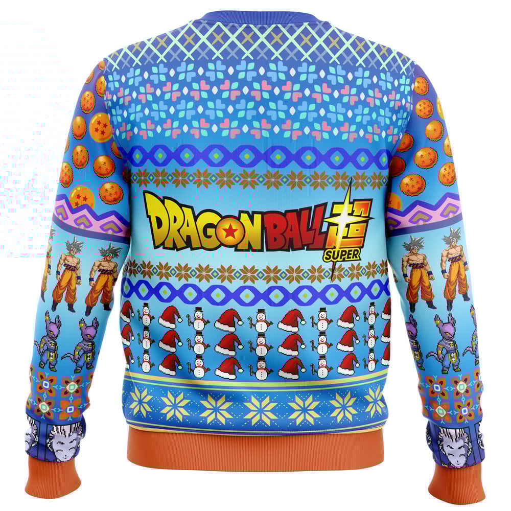 Ultra Instinct Goku Dragon Ball Z Ugly Christmas Sweater