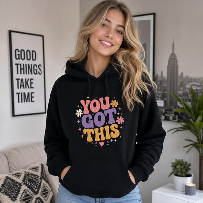 Custom You Got This Hoodie Motivational Teacher Personalized Name Gift