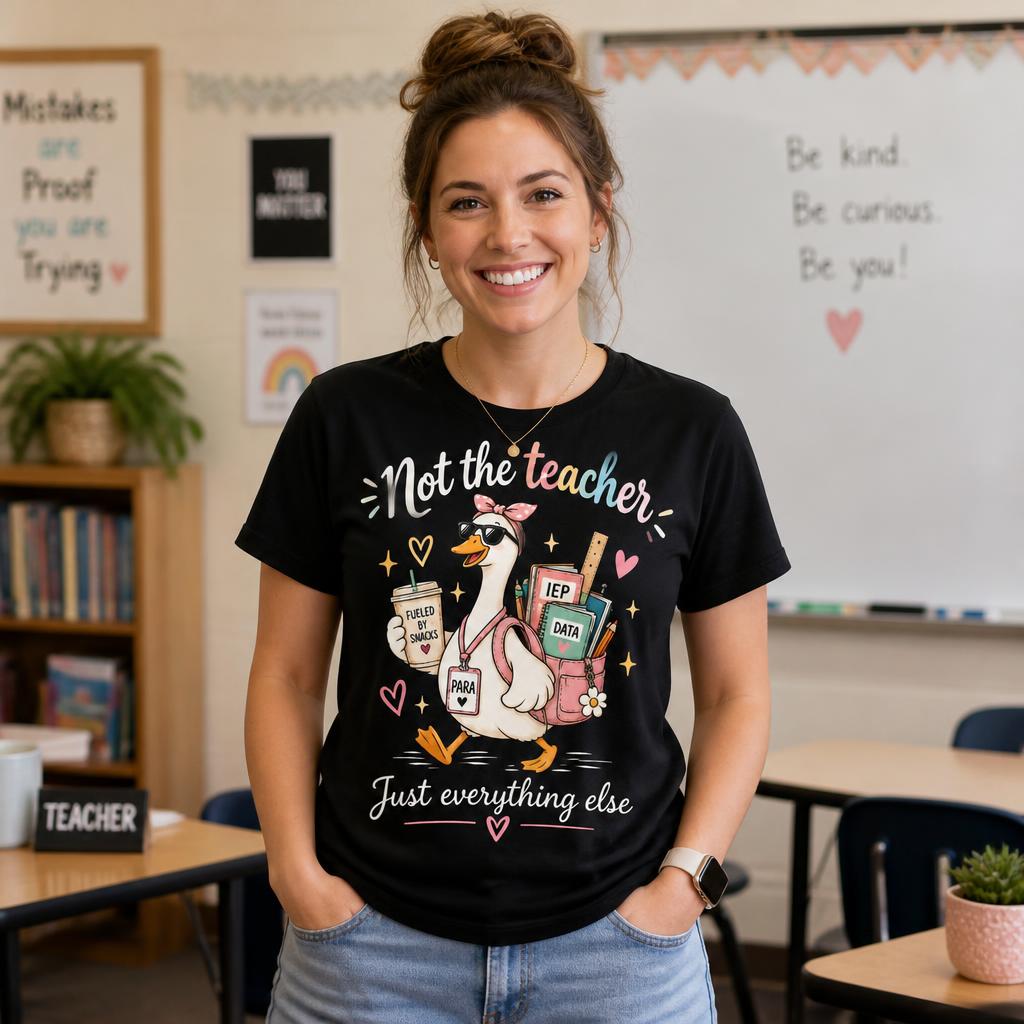Custom Paraprofessional T-Shirt Just Everything Else Goose Personalized Gift